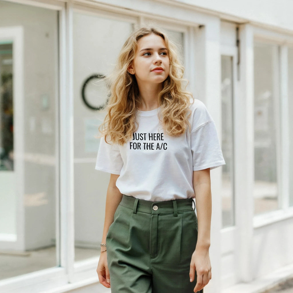 White Grey AC T-Shirt Front Image_7