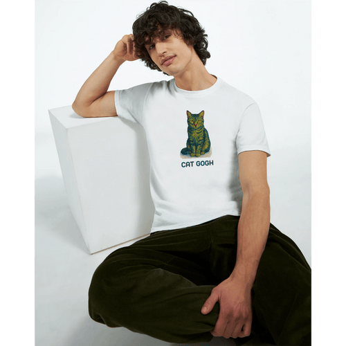 Cat Gogh T-Shirt Front Image_2