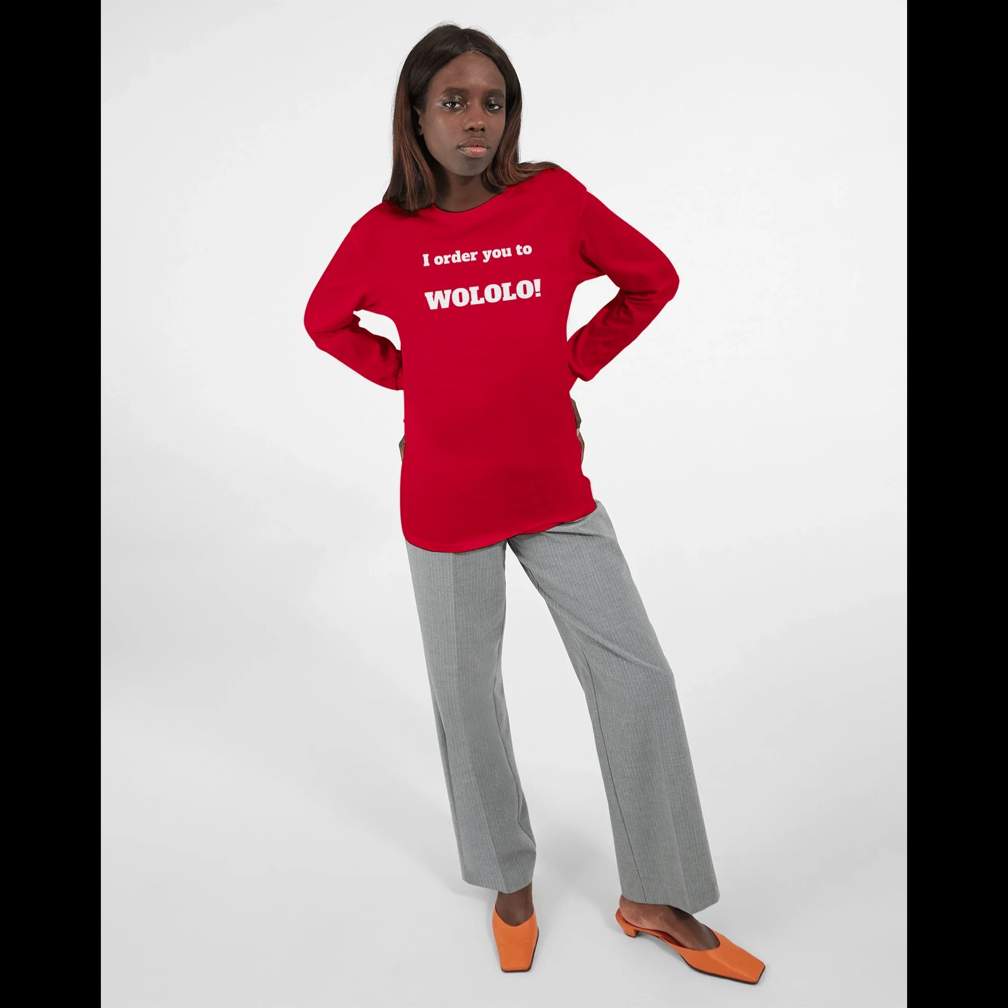Red Change Your Mind Longsleeve T-shirt Front Image_3