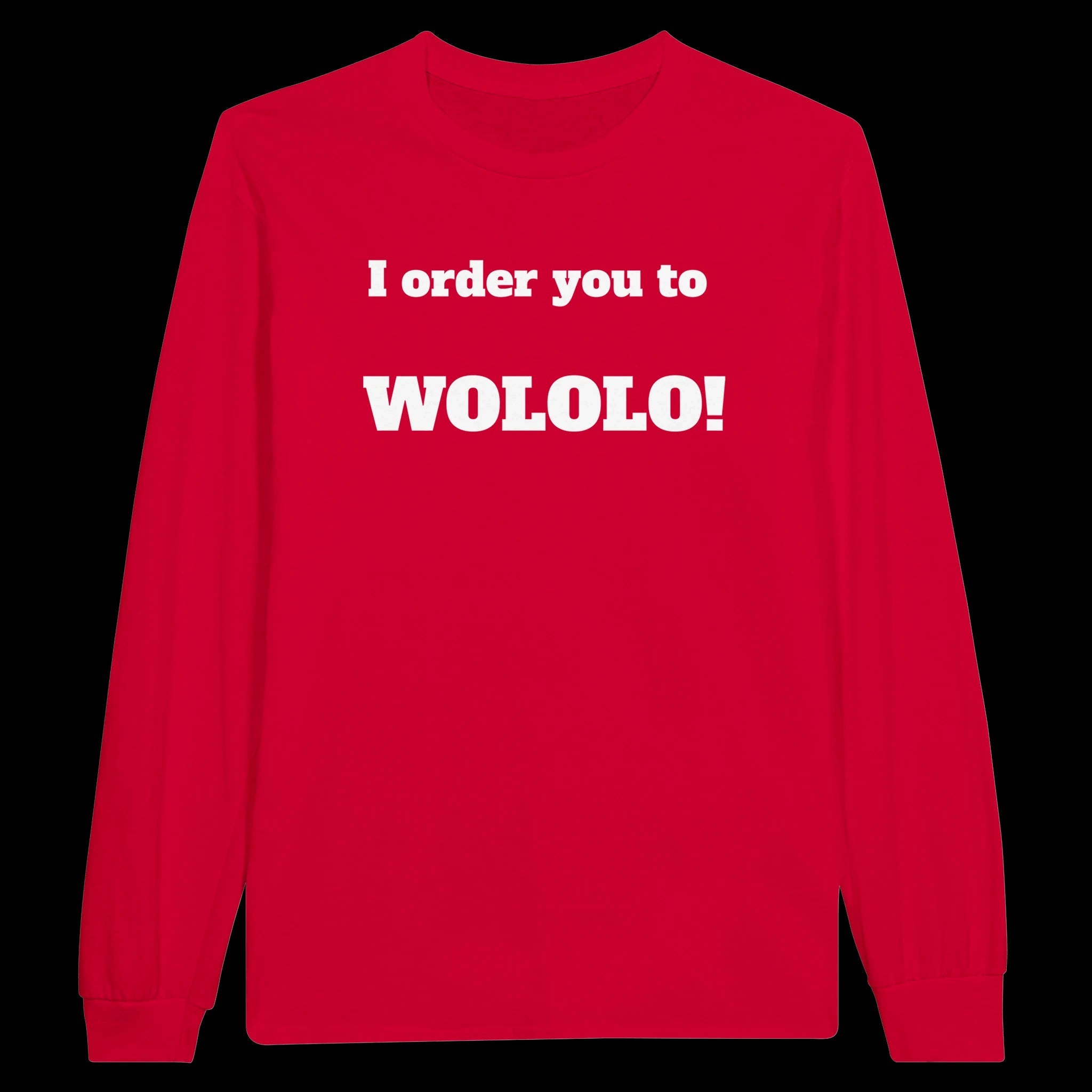 Red Change Your Mind Longsleeve T-shirt Front Image_4