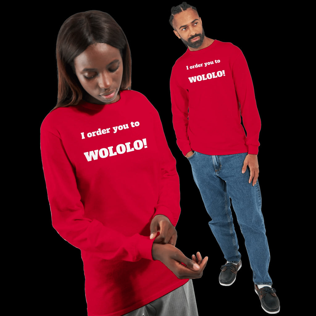 Red Change Your Mind Longsleeve T-shirt Front Image_1