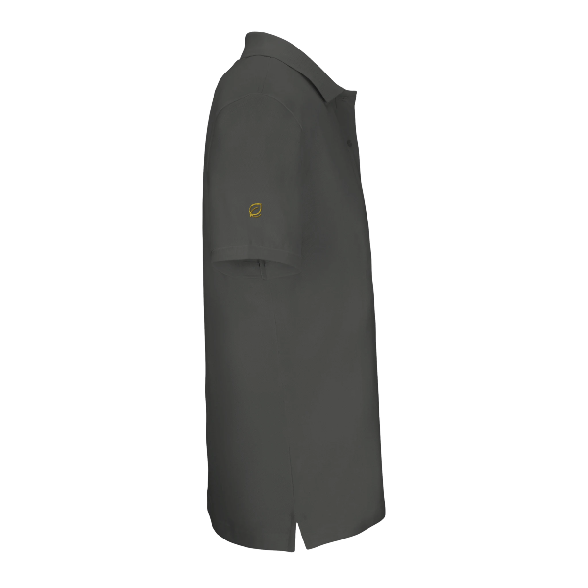 White Black Grey Cloud Polo Front Image_8