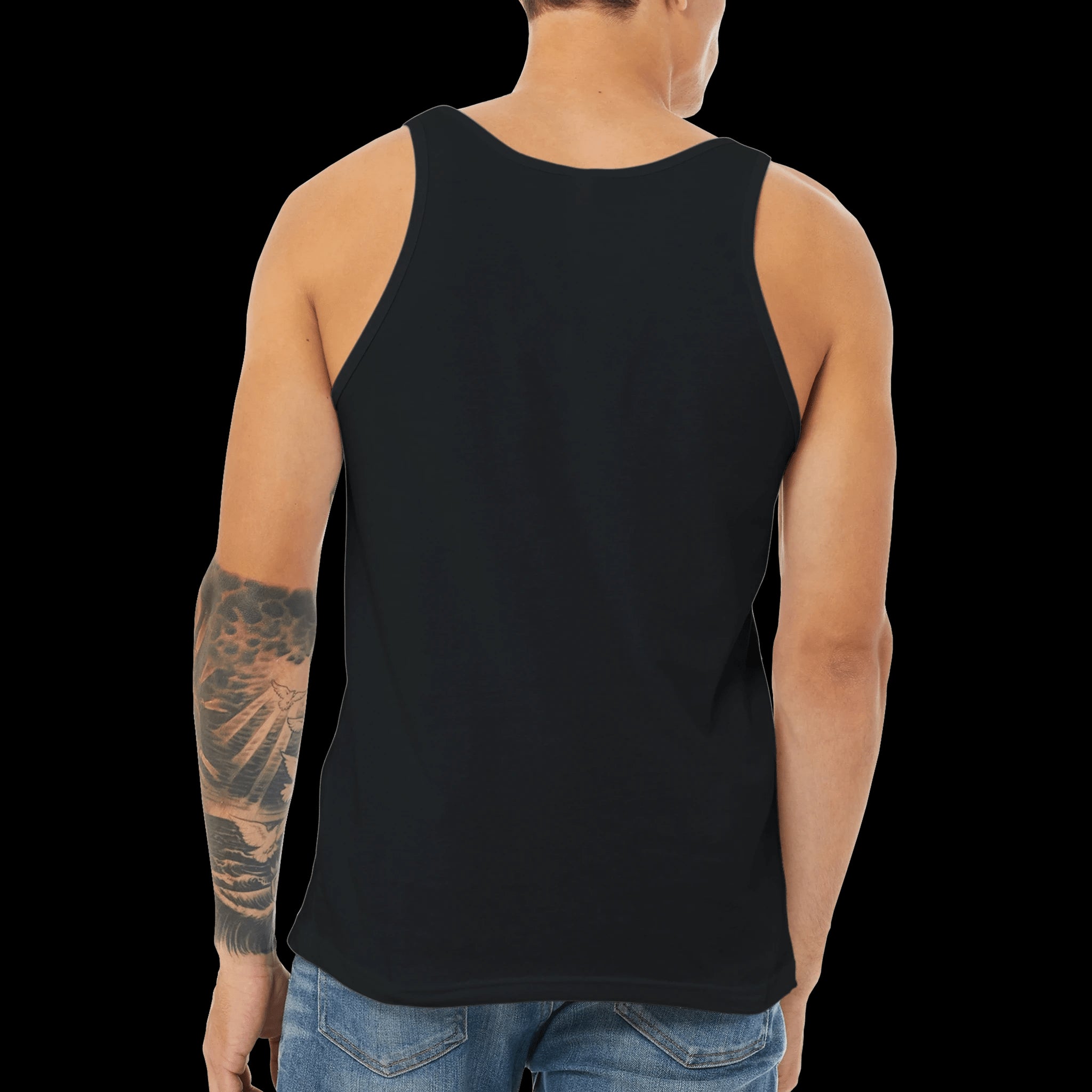 Tan Debussy Tank Top Front Image_2