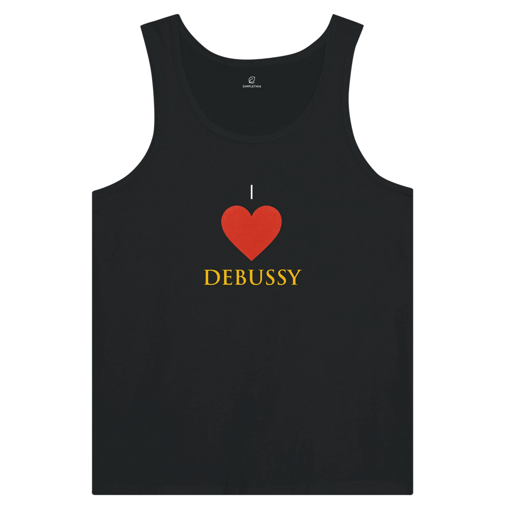 Tan Debussy Tank Top Front Image_1