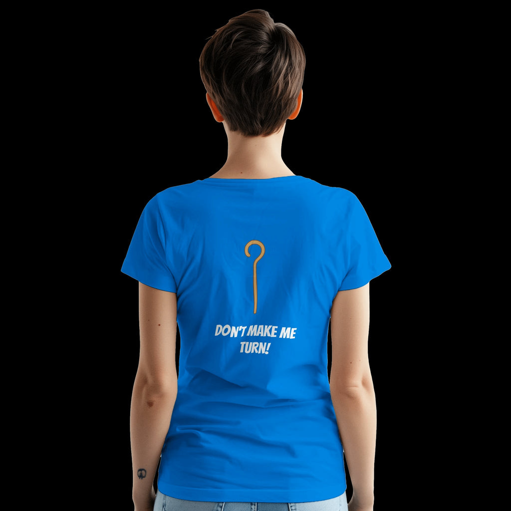 Red Dont Turn T-Shirt Front Image_6