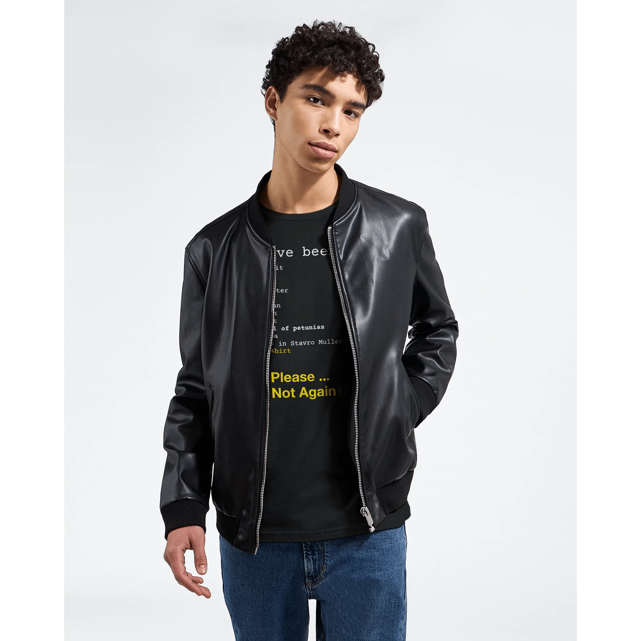 Navy Green Black Final Form T-Shirt Front Image_7