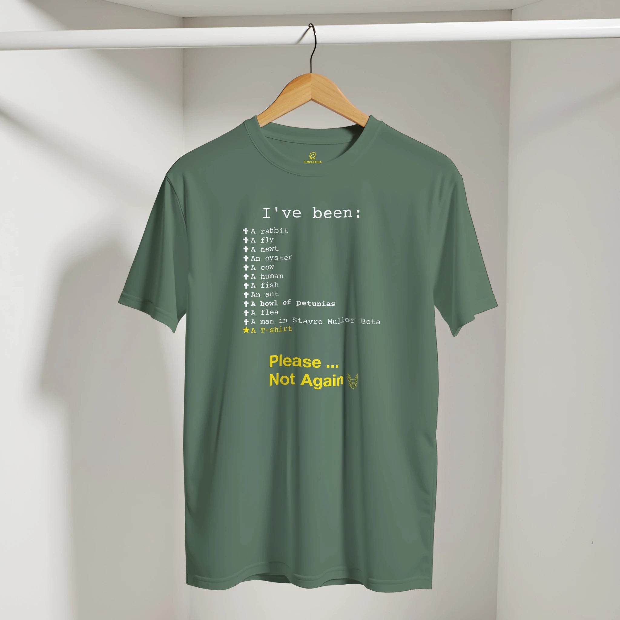 Navy Green Black Final Form T-Shirt Front Image_4