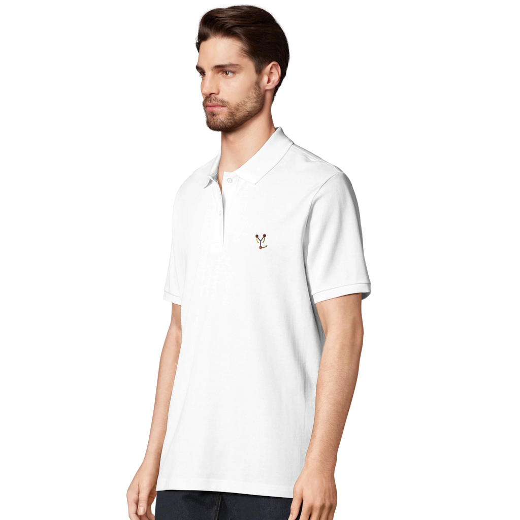 White Black Grey Future Polo Front Image_6