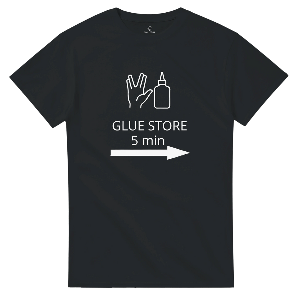 Glue T-Shirt Front Image_4