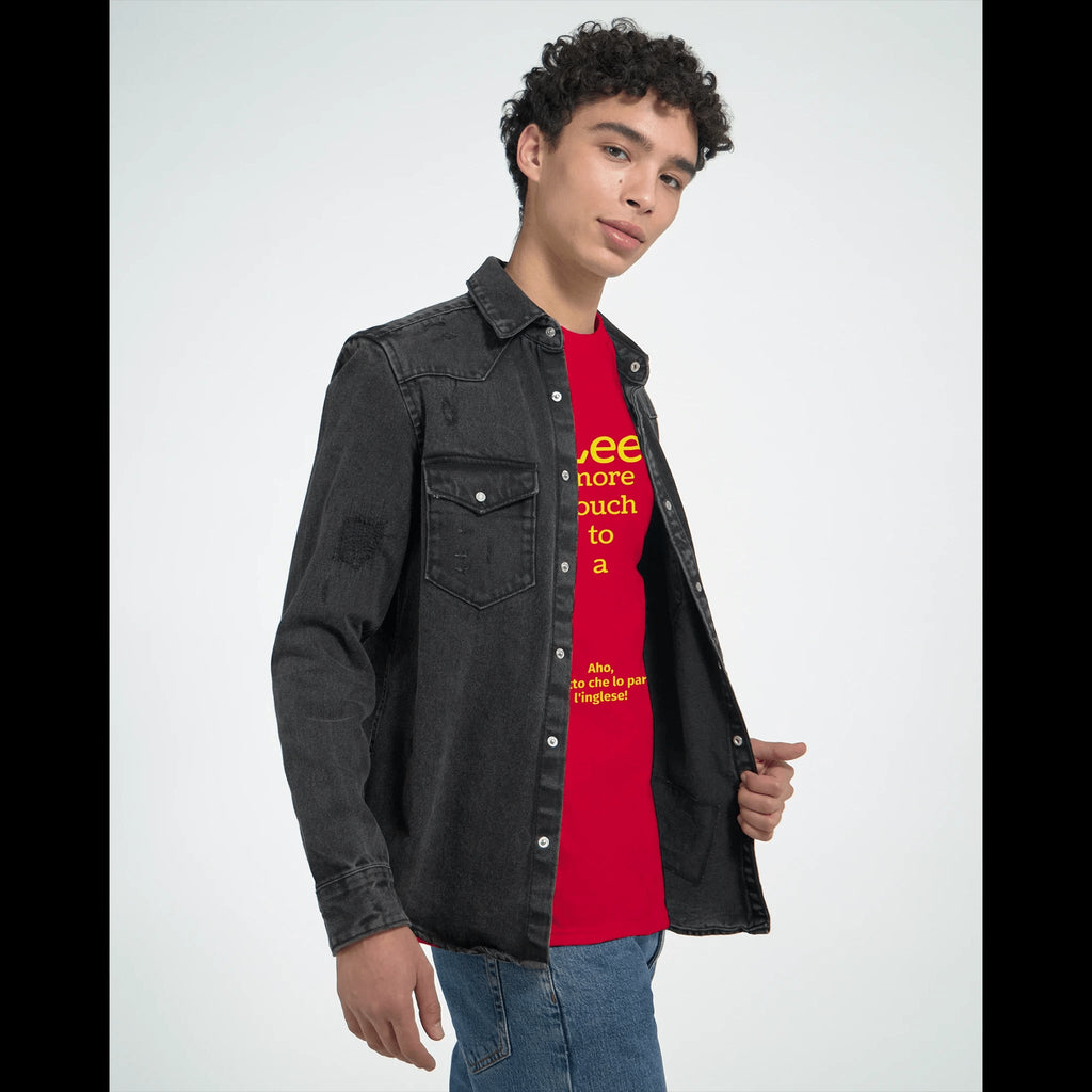 Navy Red Black Inglish T-Shirt Front Image_5