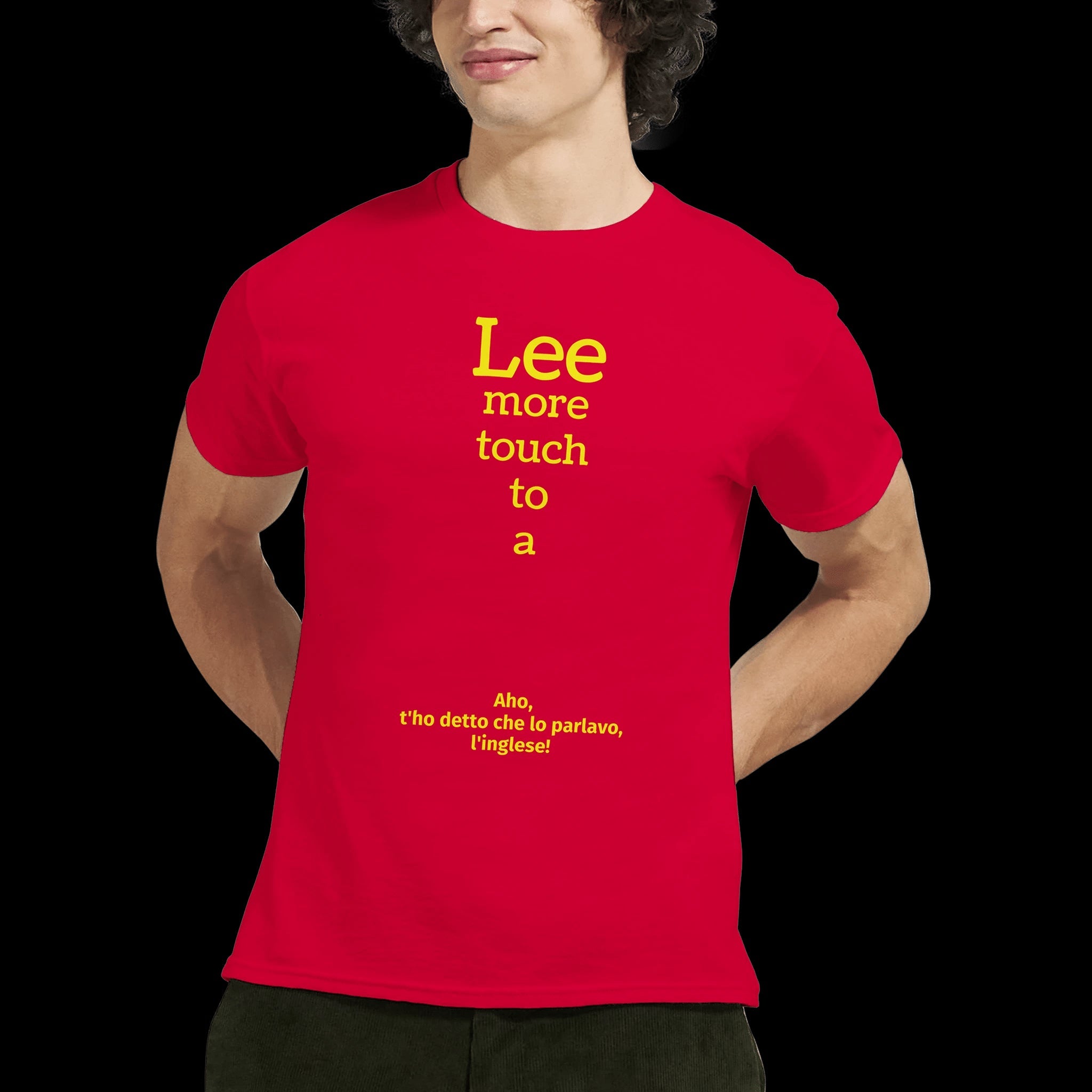 Navy Red Black Inglish T-Shirt Front Image_6