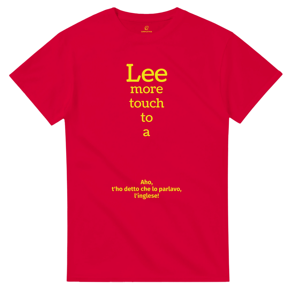 Navy Red Black Inglish T-Shirt Front Image_4