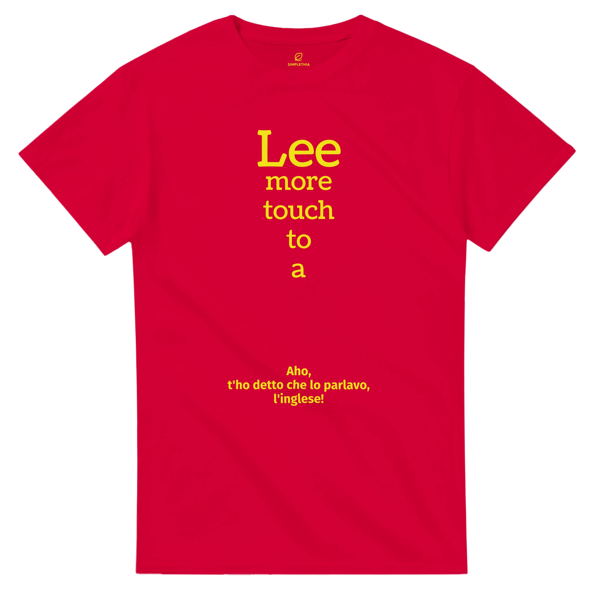 Navy Red Black Inglish T-Shirt Front Image_4