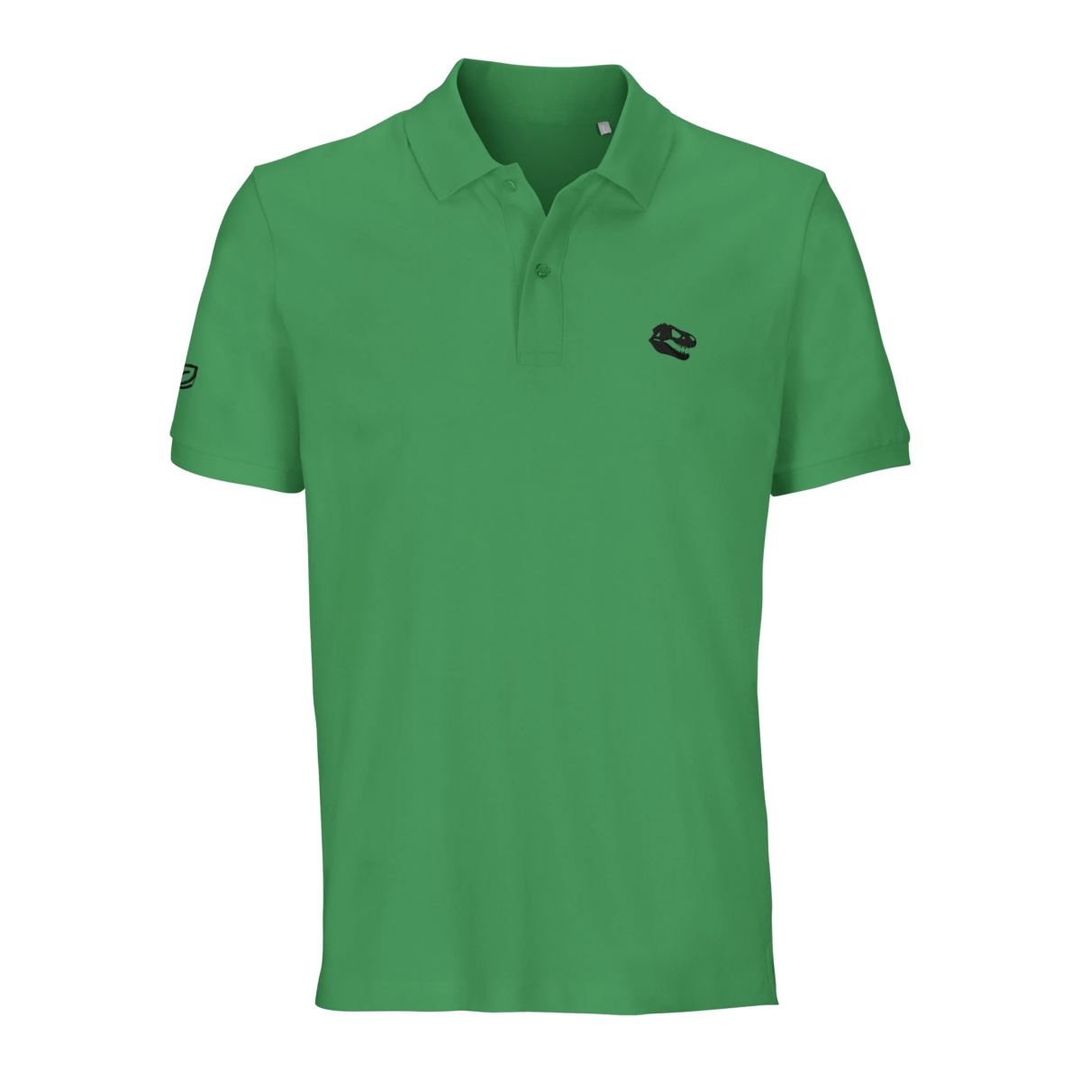 White Red Green Grey Jurassic Polo Front Image_4