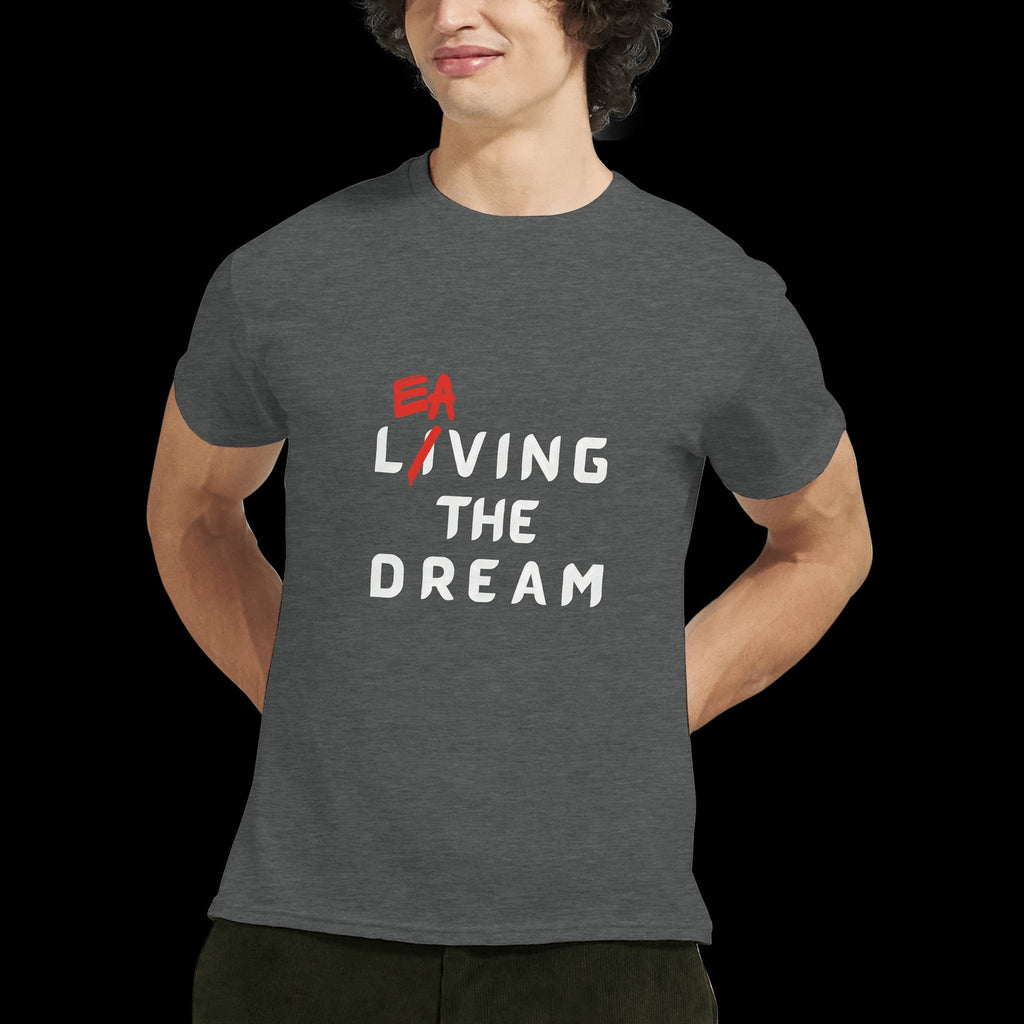 Navy Green Black Leaving T-Shirt Front Image_6