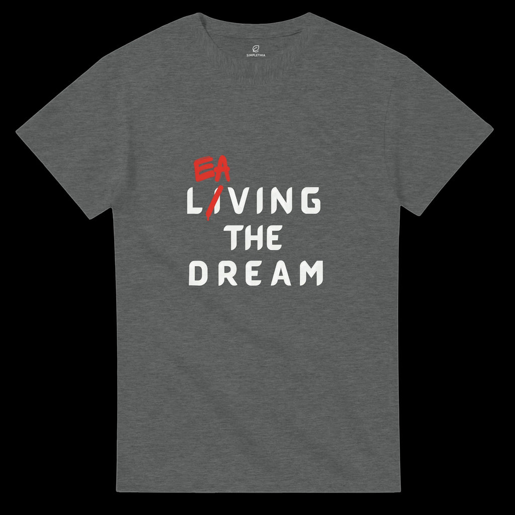 Navy Green Black Leaving T-Shirt Front Image_8