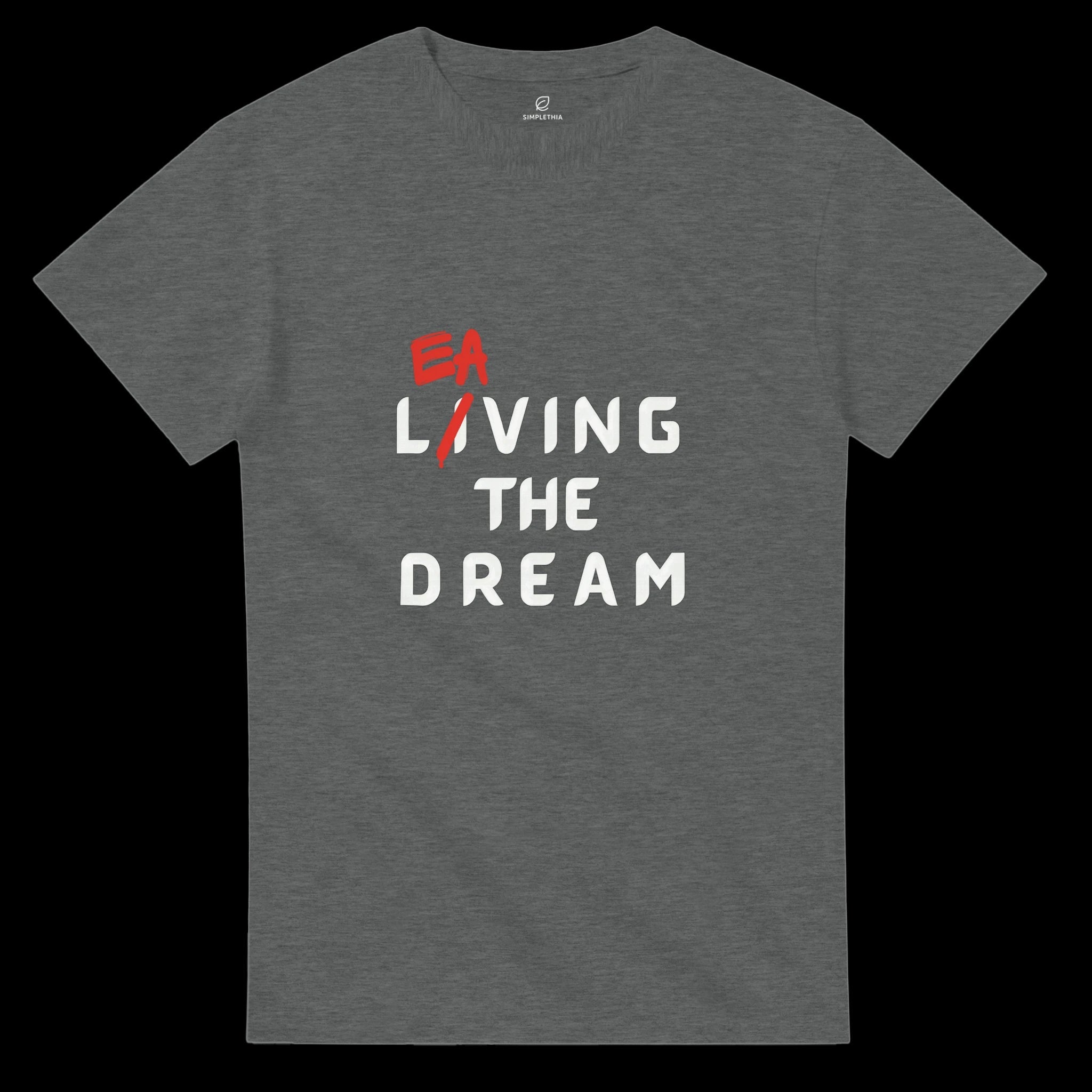 Navy Green Black Leaving T-Shirt Front Image_8