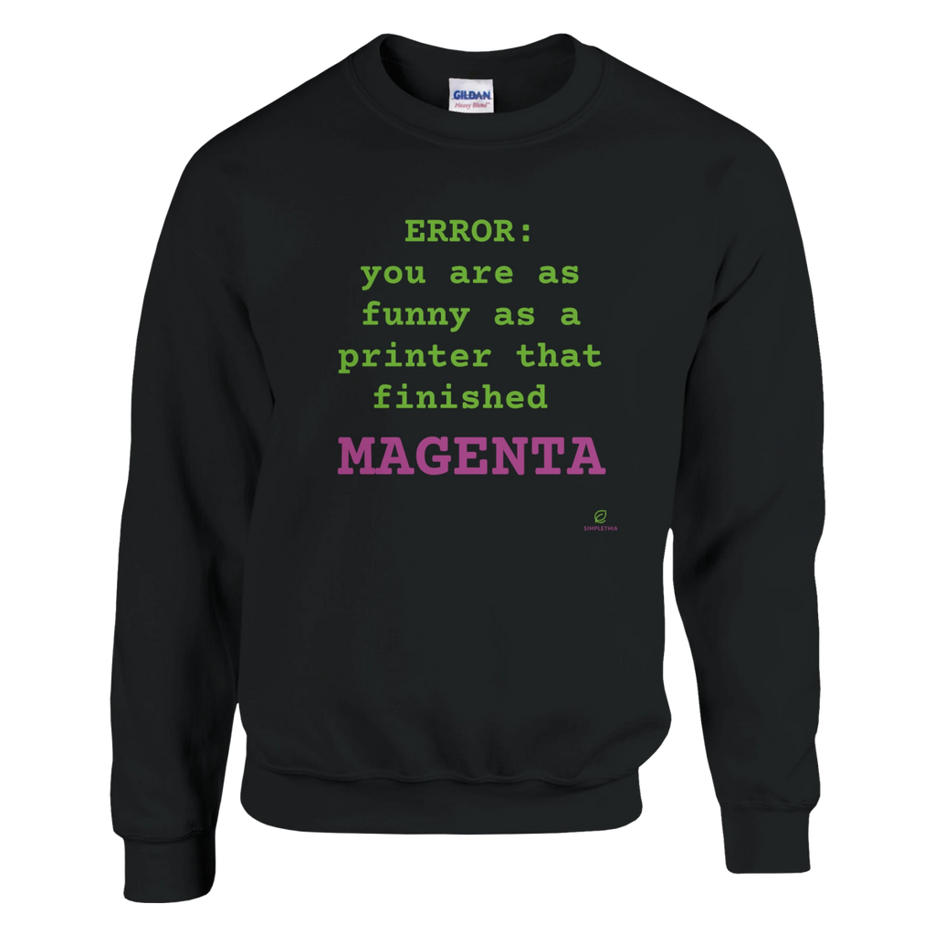 Magenta Sweatshirt - Simplethia - Magenta Sweatshirt