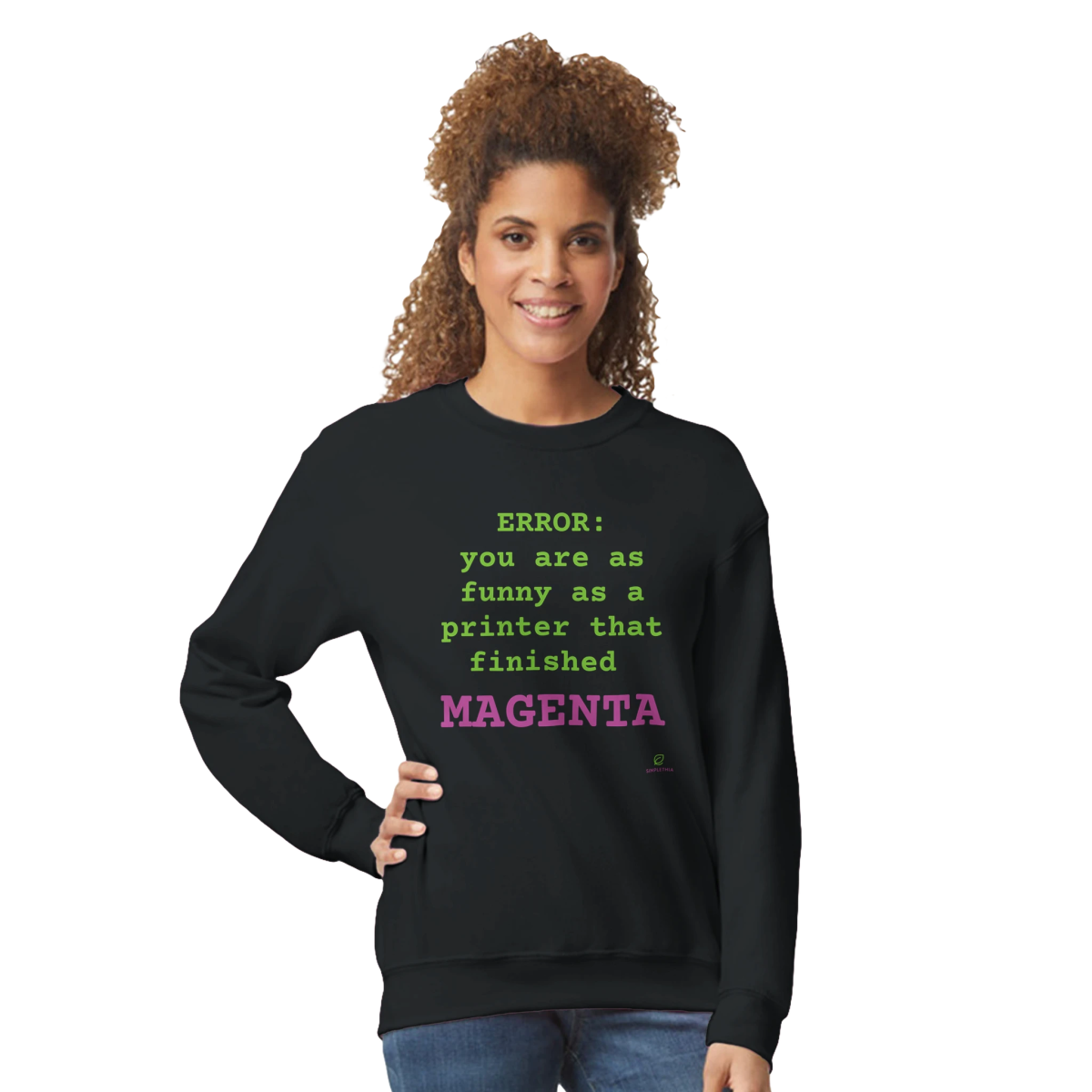 Magenta Sweatshirt - Simplethia - Magenta Sweatshirt