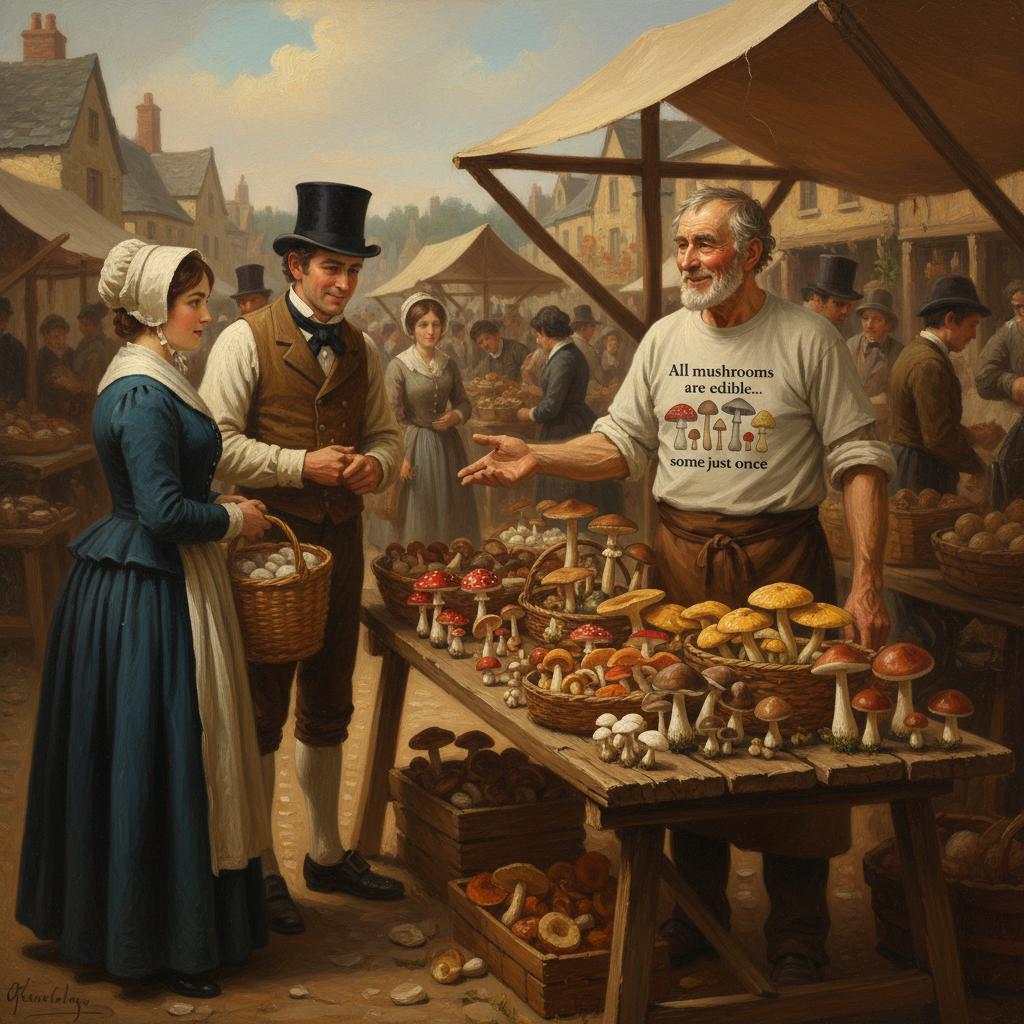 Mushroom T-Shirt - Simplethia - Mushroom T-Shirt