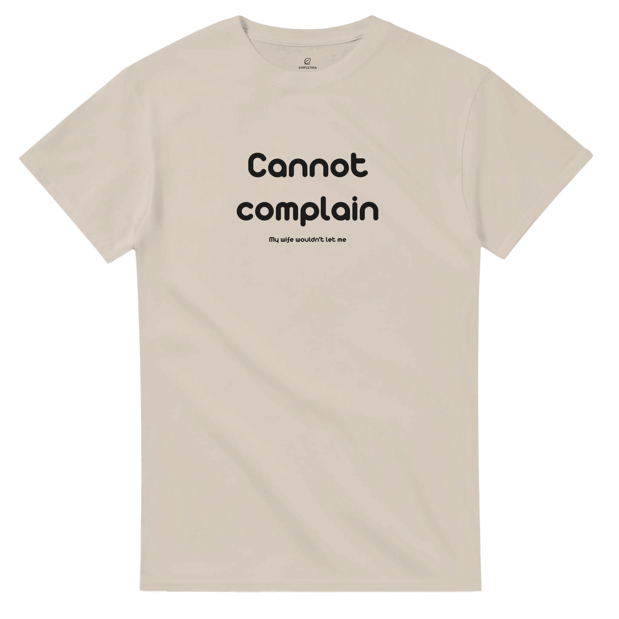 White Pink Blue My Wife T-Shirt Front Image_3