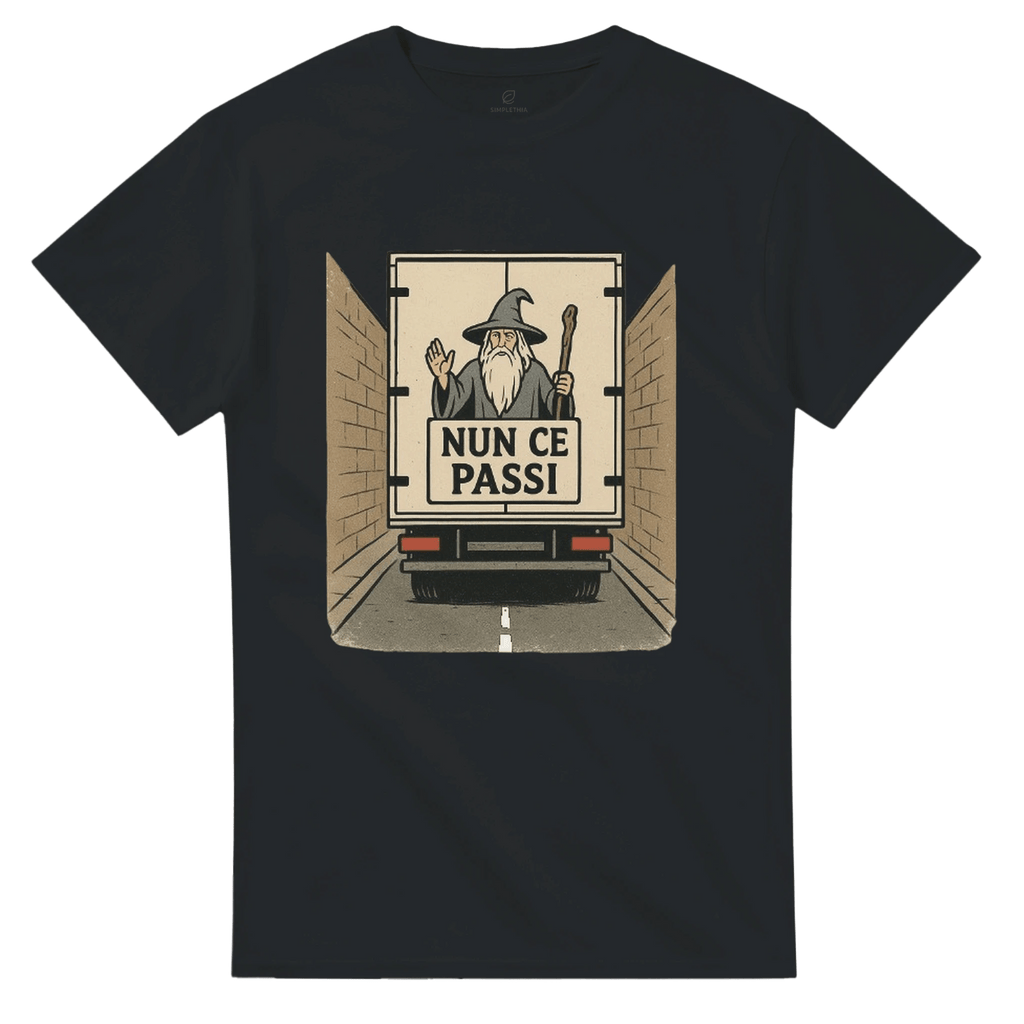 White Black NunCePassi T-Shirt Front Image_7