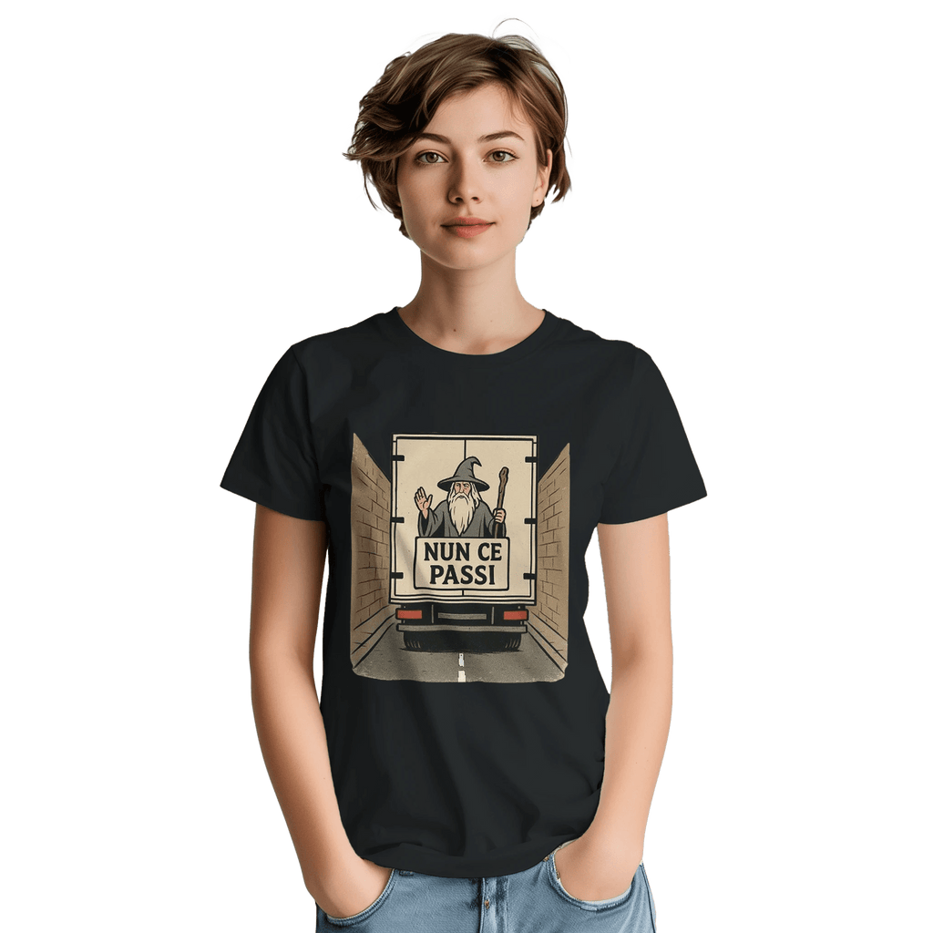 White Black NunCePassi T-Shirt Front Image_4