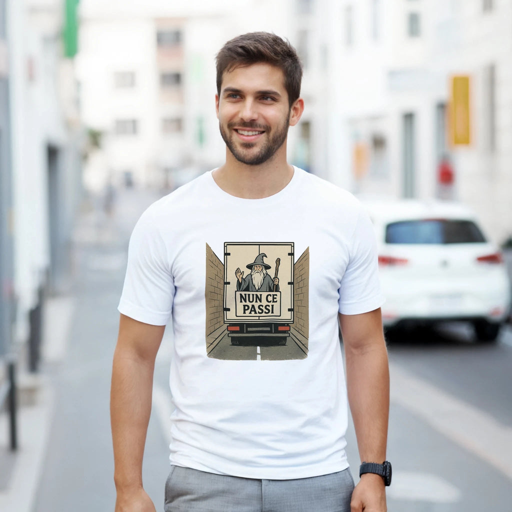 White Black NunCePassi T-Shirt Front Image_2