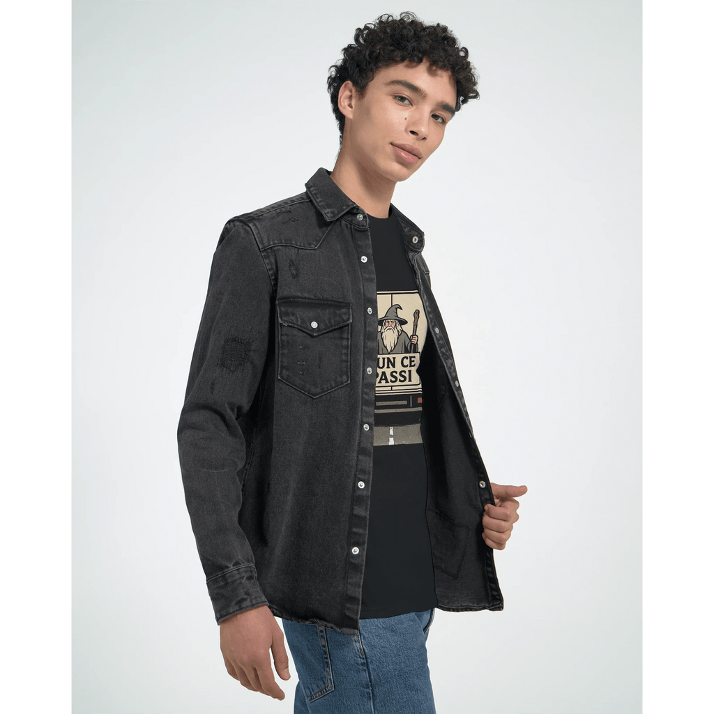 White Black NunCePassi T-Shirt Front Image_3