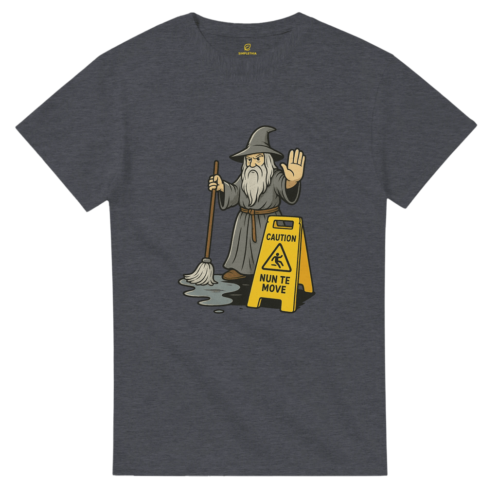 Navy White Red Green Black Grey NunTeMove T-Shirt Front Image_10