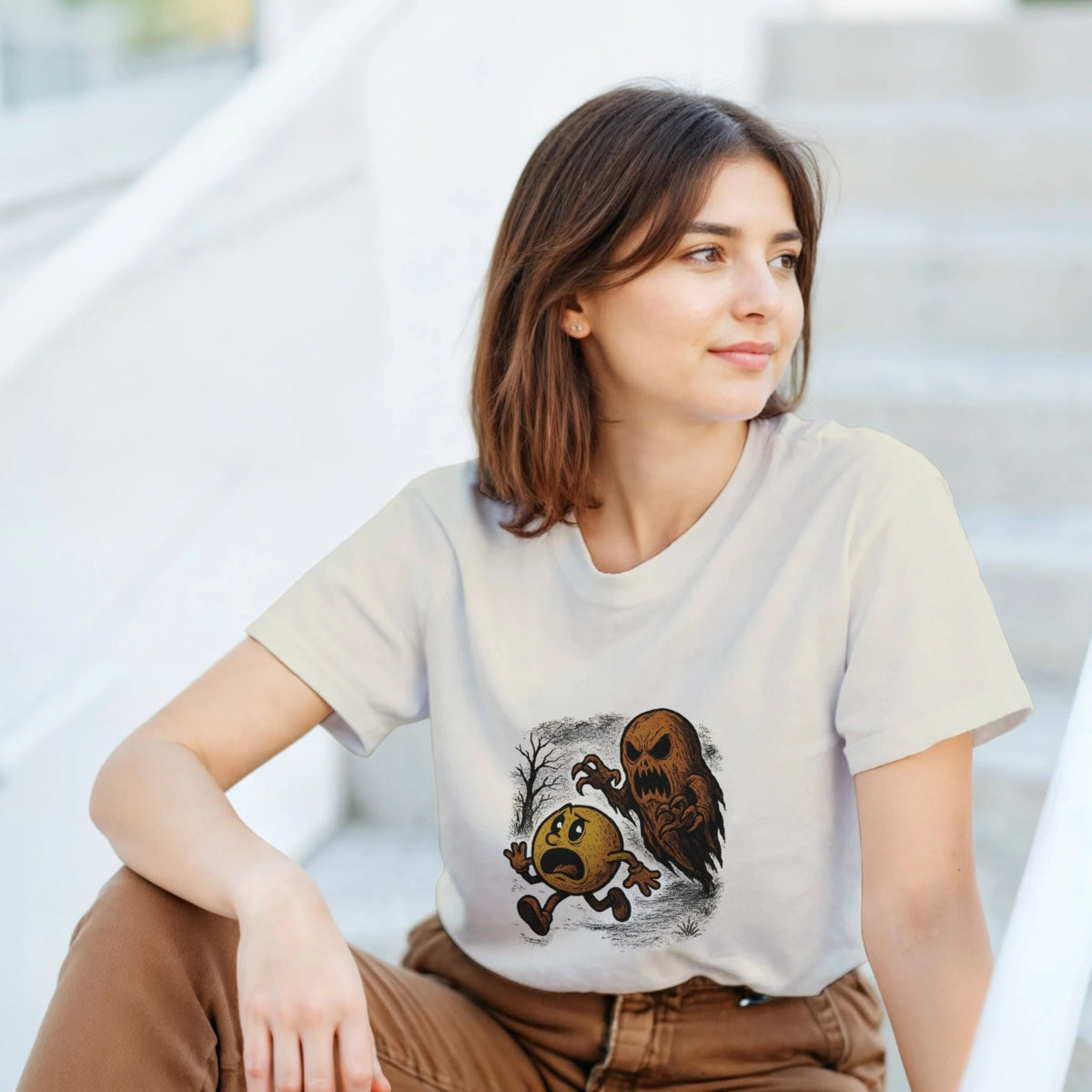 Pac Ghost T-Shirt - Simplethia - Pac Ghost T-Shirt