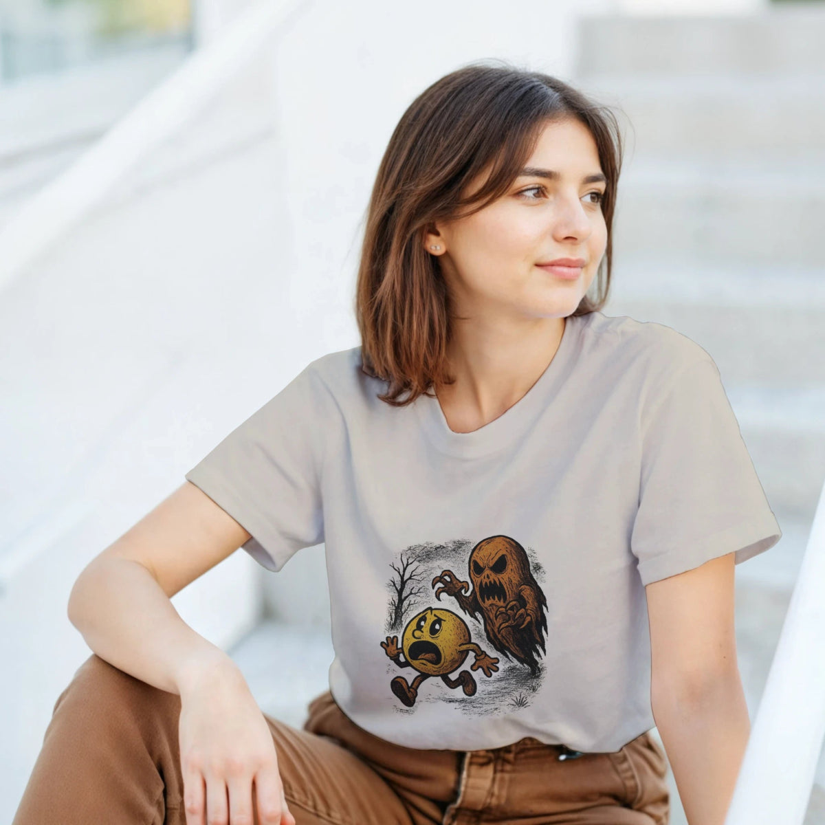 Pac Ghost T-Shirt - Simplethia - Pac Ghost T-Shirt