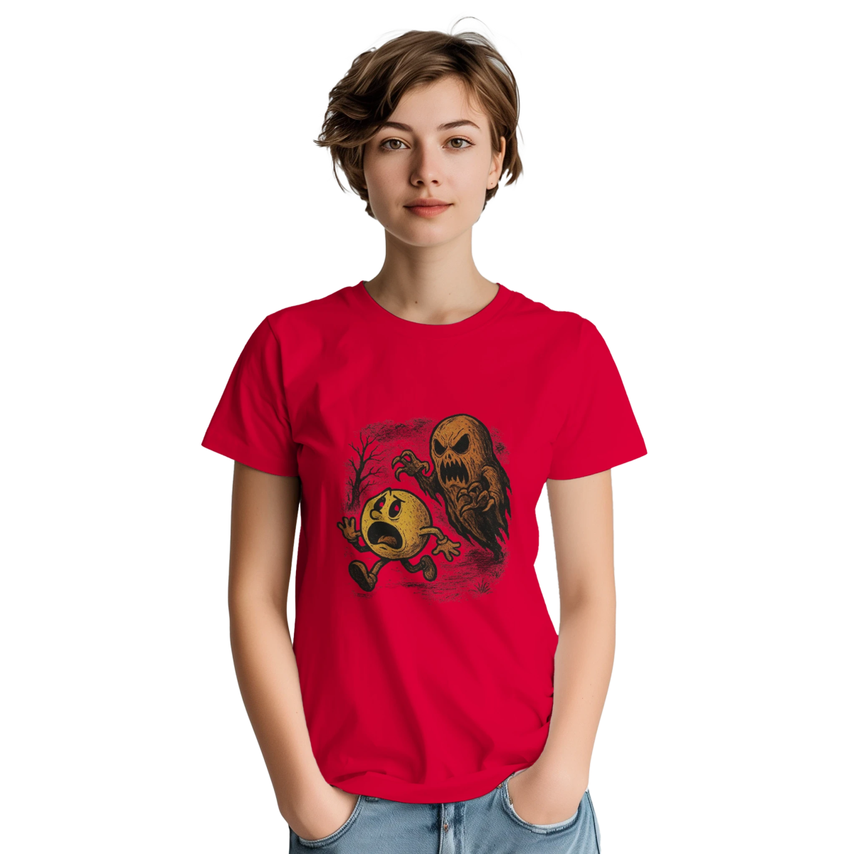 Pac Ghost T-Shirt - Simplethia - Pac Ghost T-Shirt