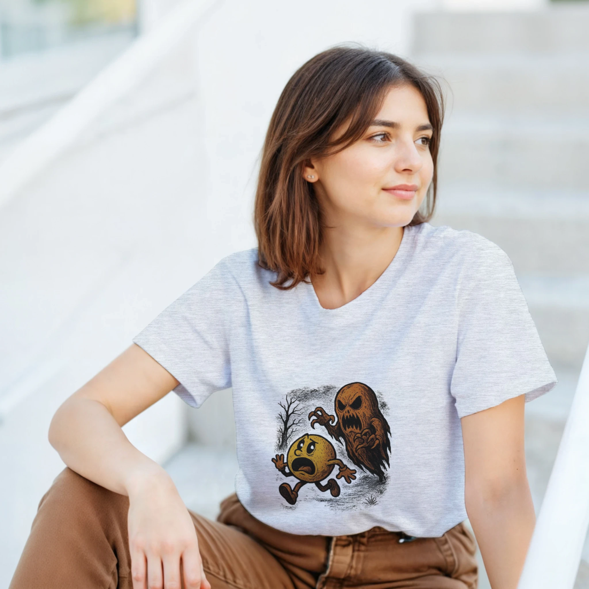 Pac Ghost T-Shirt - Simplethia - Pac Ghost T-Shirt