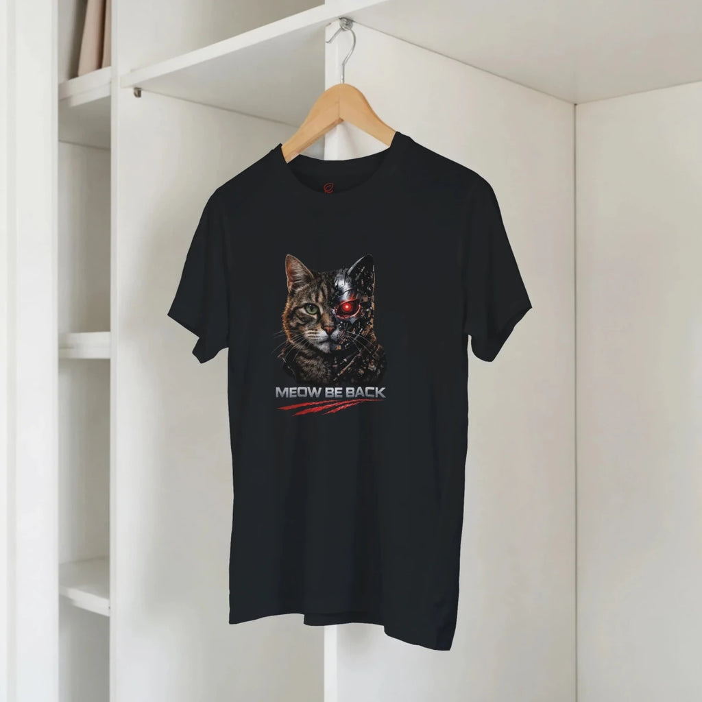 Purrminator T-Shirt – Your Wild Cat Companion - Simplethia - Purrminator T-Shirt – Your Wild Cat Companion