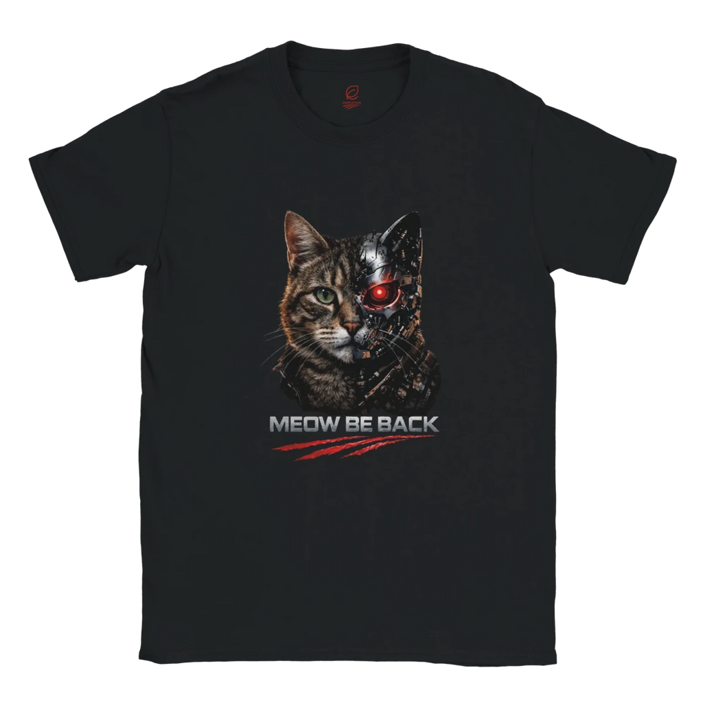 Purrminator T-Shirt – Your Wild Cat Companion - Simplethia - Purrminator T-Shirt – Your Wild Cat Companion