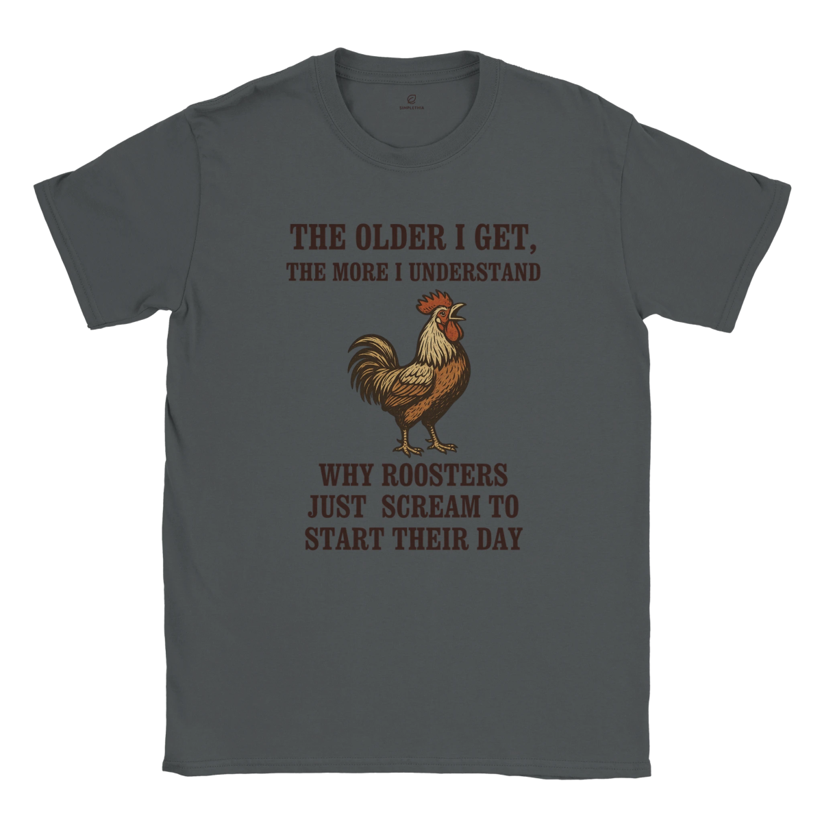 Rooster T-Shirt - Simplethia - Rooster T-Shirt