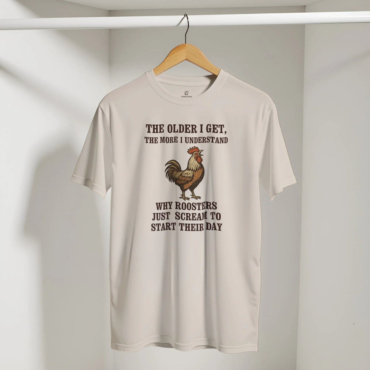 Rooster T-Shirt - Simplethia - Rooster T-Shirt