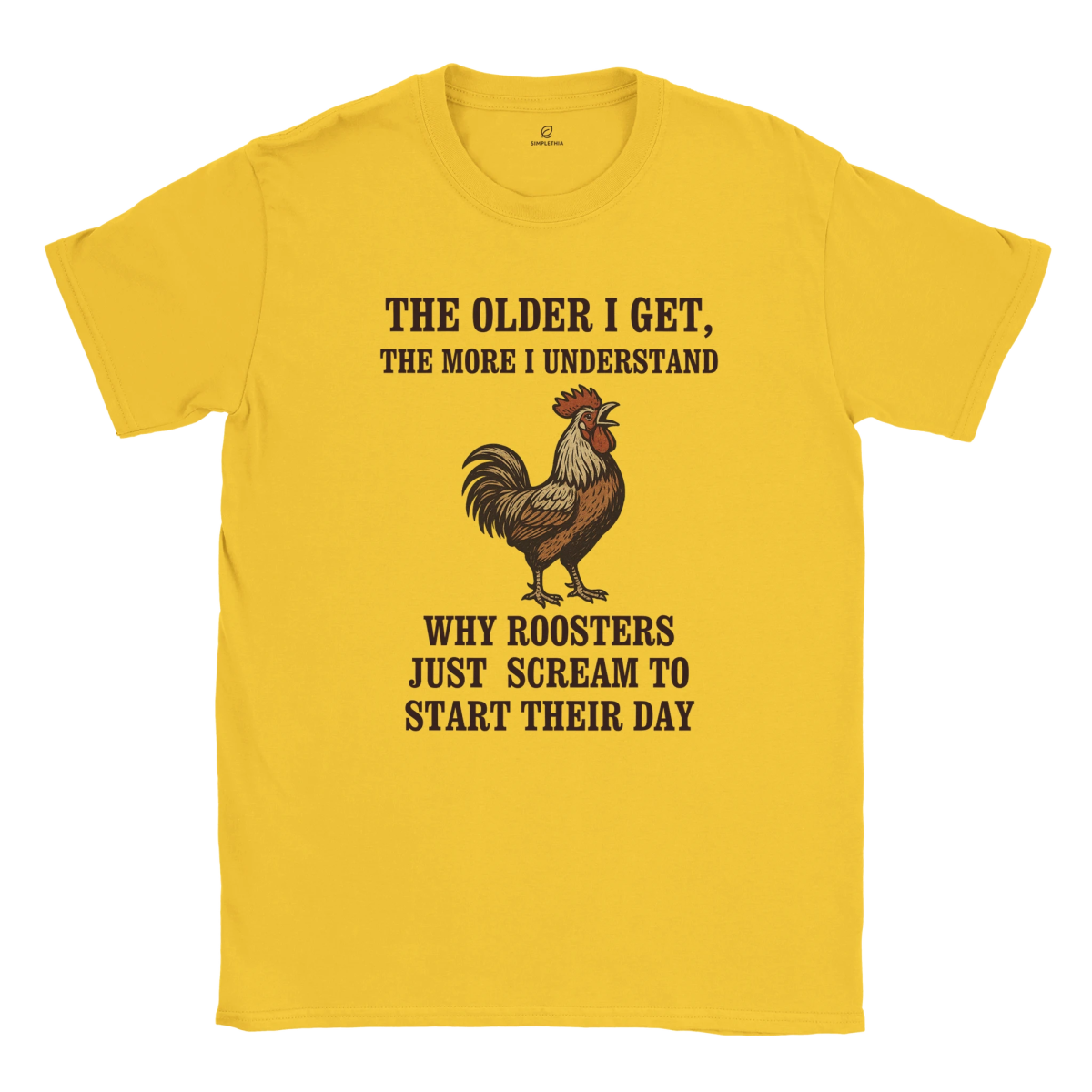 Rooster T-Shirt - Simplethia - Rooster T-Shirt