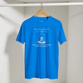 Black Red Navy Sad Plumber in the spotlight T-Shirt Front Image_1