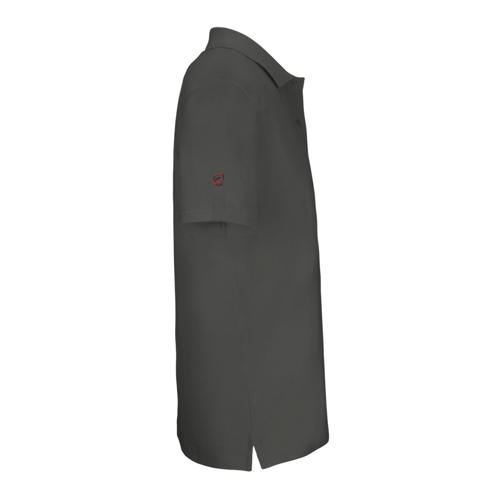 Black White Grey Templar Polo Front Image_7