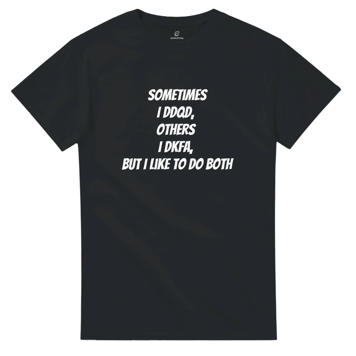 Red Black The Cheating T-Shirt Front Image_6