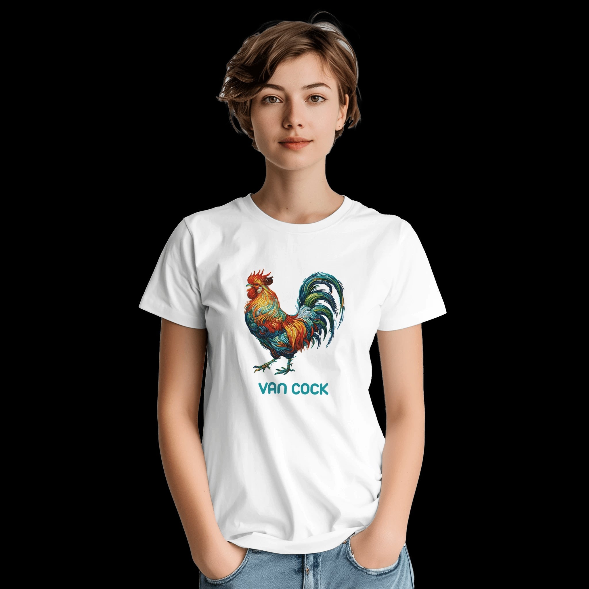 Van Cock T-Shirt Front Image_5