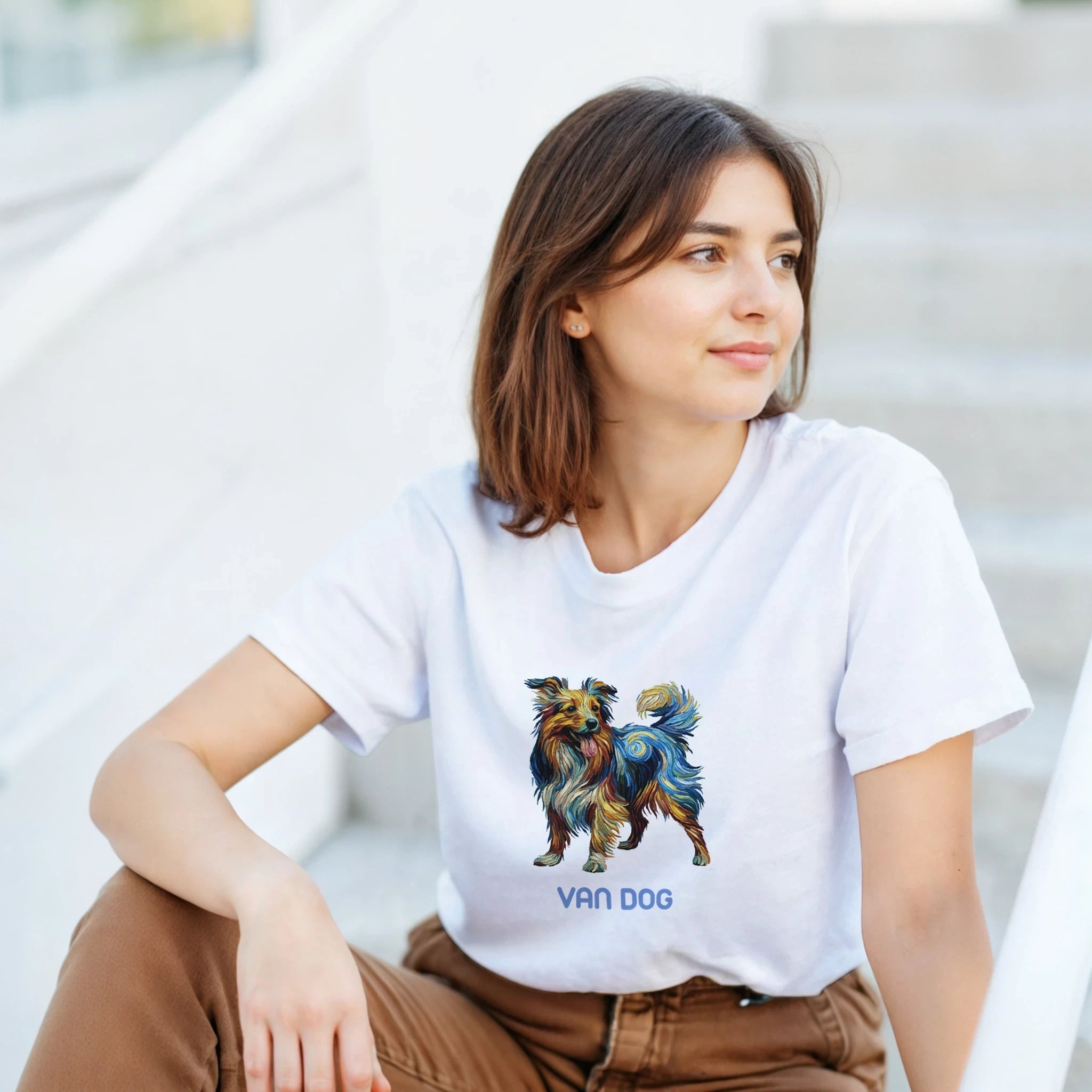 Van Dog T-Shirt Front Image_2