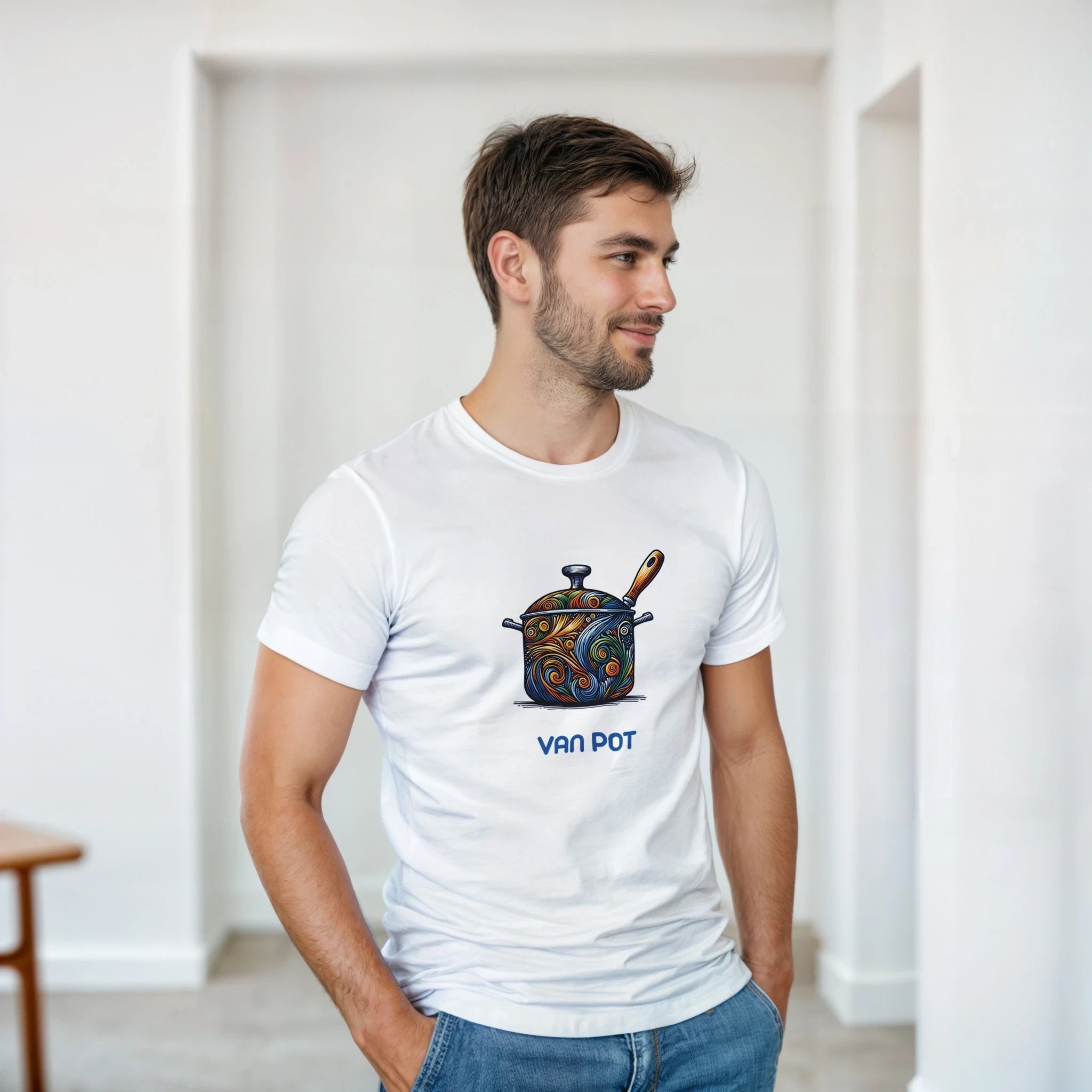 Van Pot T-Shirt Front Image_1