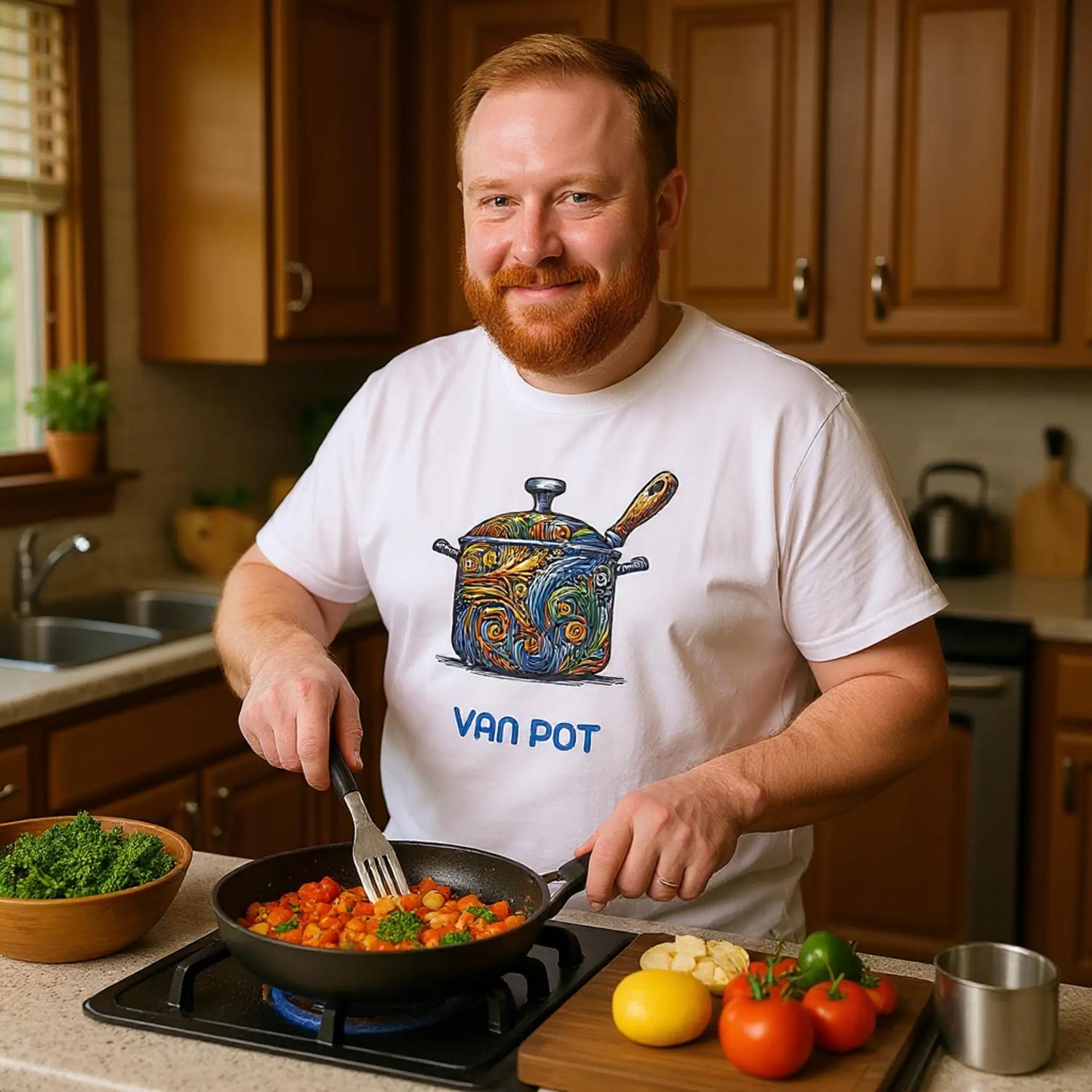 Van Pot T-Shirt Front Image_4