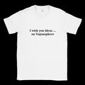 White Green Blue VogonIdeas T-Shirt Front Image_2