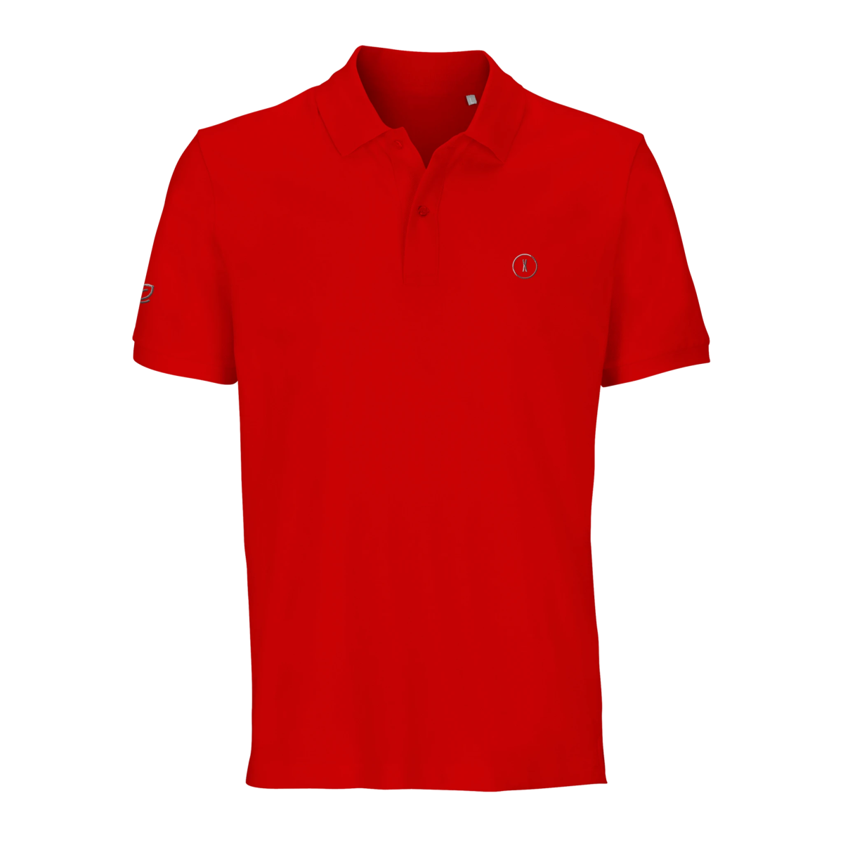 Navy Red Black Blue Grey X Polo Front Image_6