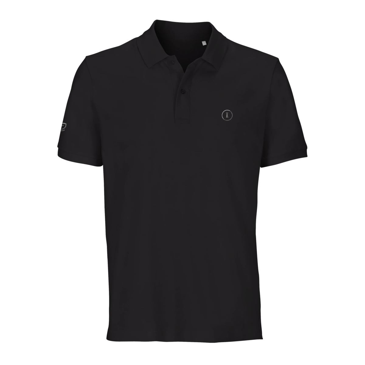 Navy Red Black Blue Grey X Polo Front Image_1